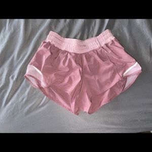 Pink Lululemon Shorts